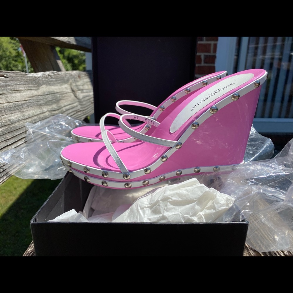 Vintage Dolce and Gabbana platform shoes